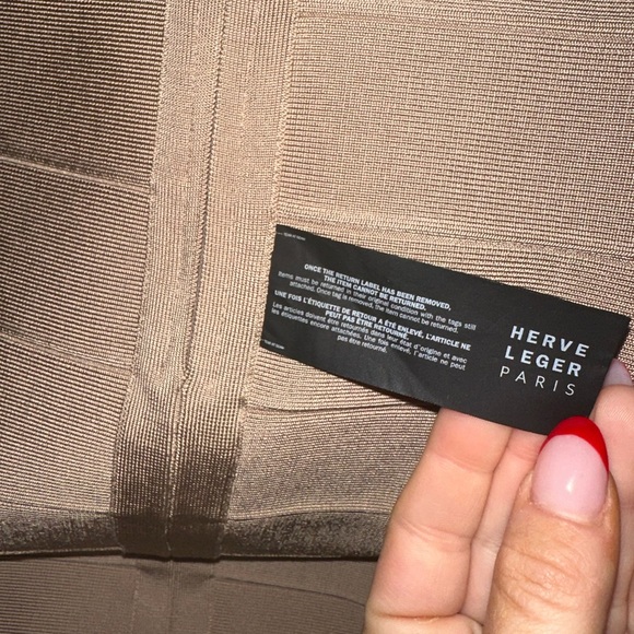 Hervé Léger Strapless Sweetheart Icon Dress - XS - Picture 9 of 9